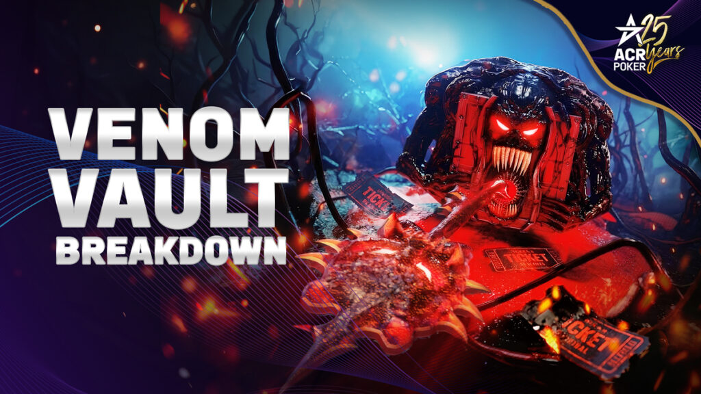 45 Players Have Already Won Their $2,650 Venom Seats… Yours Could Be Next