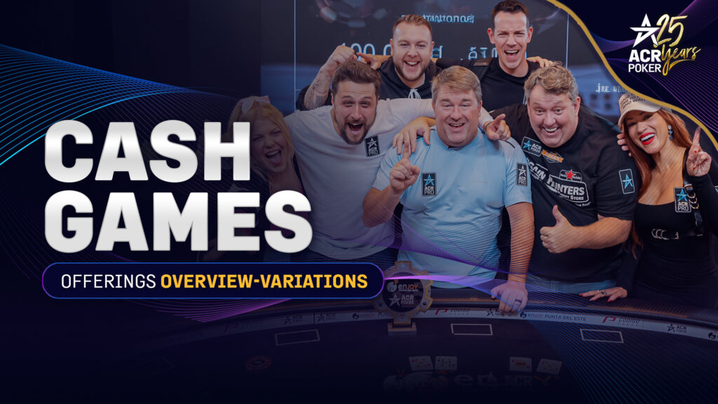 How to Find and Play Cash Games on ACR Poker
