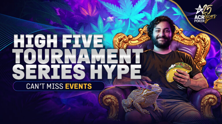 High Five Tournament Series Returns with $4M GTD Plus New Highest Five Events