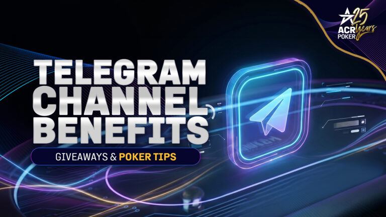 Why You Should Join the ACR Poker Telegram Channel