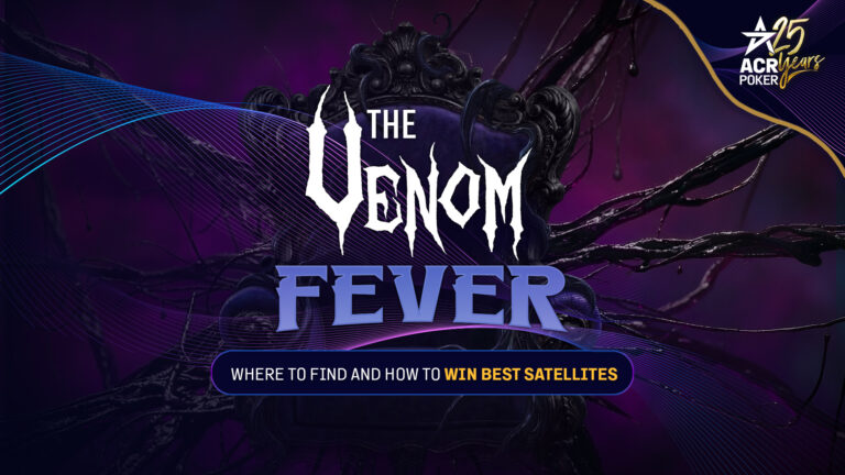 Earn your seat to the Dual Venoms at ACR Poker for cheap
