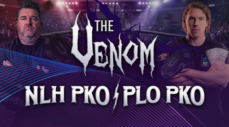 Two Venom PKOs, $6.5 Million Guaranteed: ACR Poker Goes Big in October