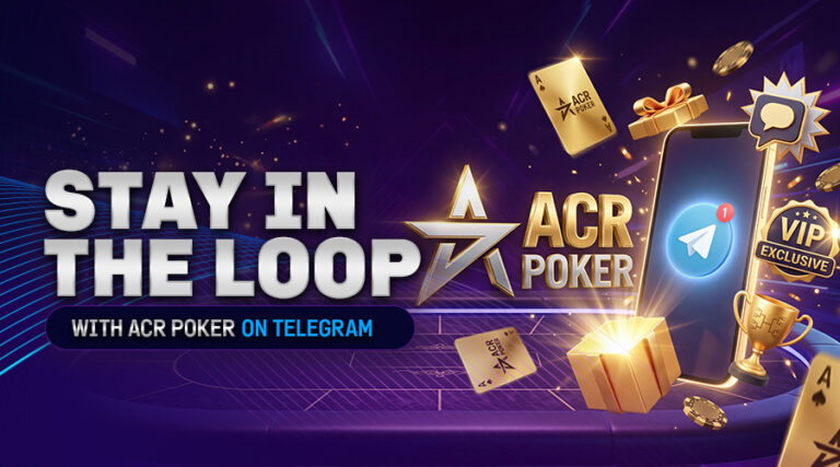 Stay in the Loop With ACR Poker on Telegram