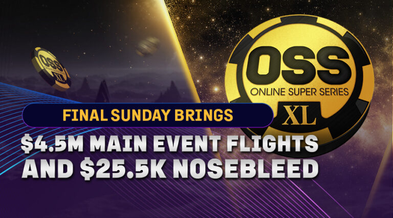 One Last Massive OSS XL Sunday: $4.5M in Main Event Guarantees Lead September 27