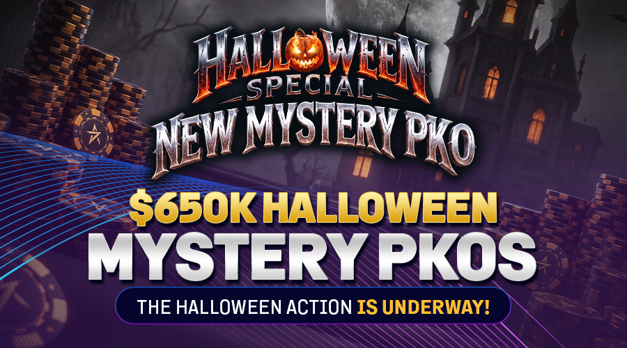 Los torneos PKO «Halloween Mystery» de ACR Poker, con un premio total de 650.000 dólares, atraen a 4.362 participantes, y las inscripciones siguen abiertas